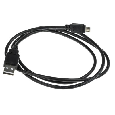 RS PRO USB Cable Male USB Type A to Male Micro USB Type B 1.2 m, USB 2.0, 30V 876-2403