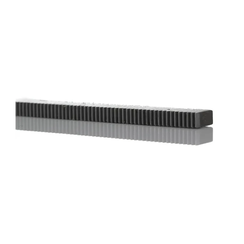 RS PRO 0.5 Module Steel Gear Rack, 300 mm Overall Length, 5 mm Face Width, Pitch Centre Height 9.5 mm 876-2406