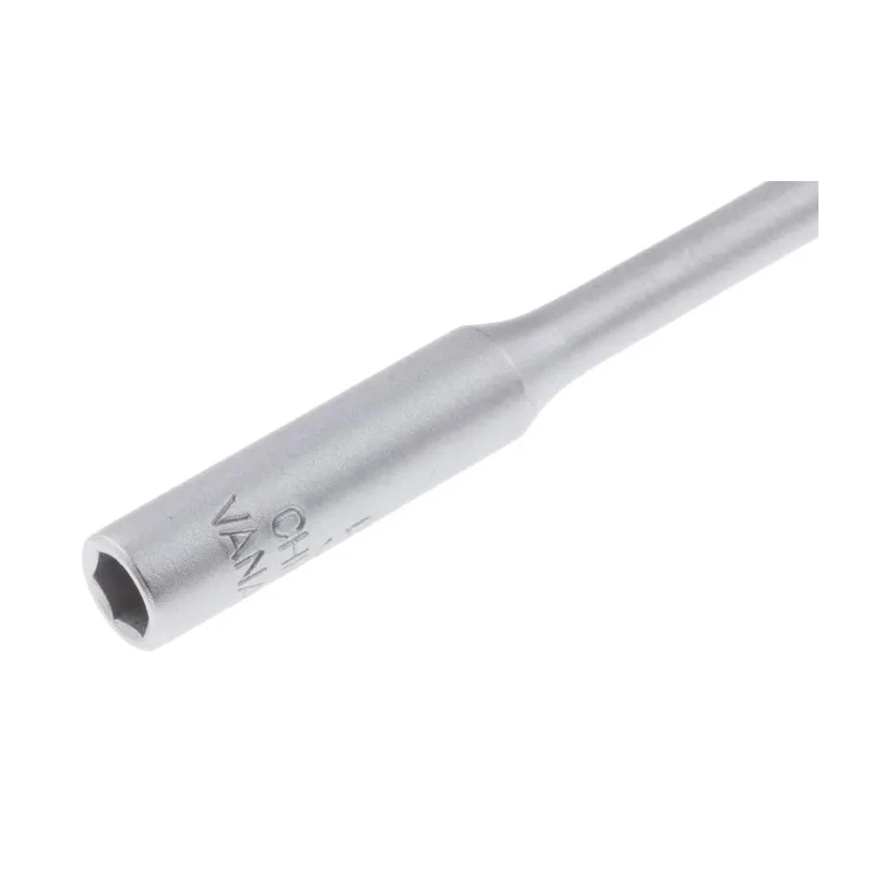 Wera Hexagon Nut Driver with 5 mm Tip, 125 mm Blade Length, 223 mm Overall Length, Stainless Steel Chrome Plated 05028225001