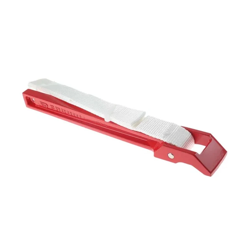 Facom Strap Wrench with 125 mm Jaw Capacity, 760 mm Overall Length, Aluminium Alloy Metal Handle 138A.30
