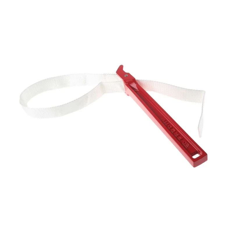 Facom Strap Wrench with 125 mm Jaw Capacity, 760 mm Overall Length, Aluminium Alloy Metal Handle 138A.30