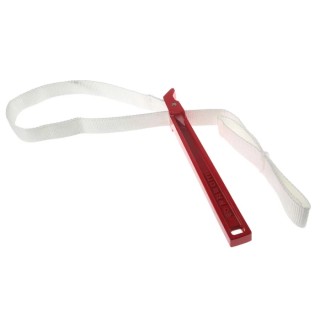 Facom 165 mm Jaw Capacity Nylon Strap Wrench with Aluminium Alloy Metal Handle, 1200mm Overall Length 138A.48
