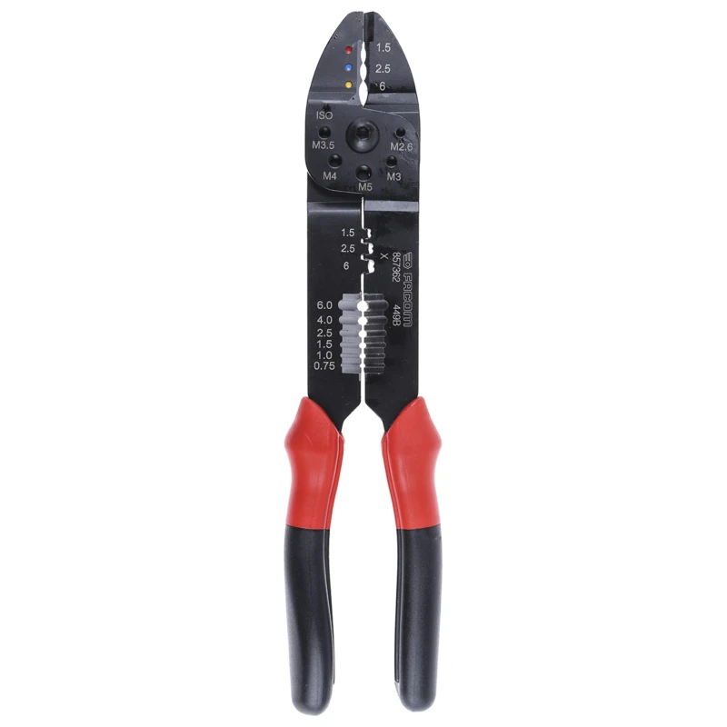 Facom Crimp Tool for Insulated Terminals 0.75 to 6 mm² 240mm Length 449BPB