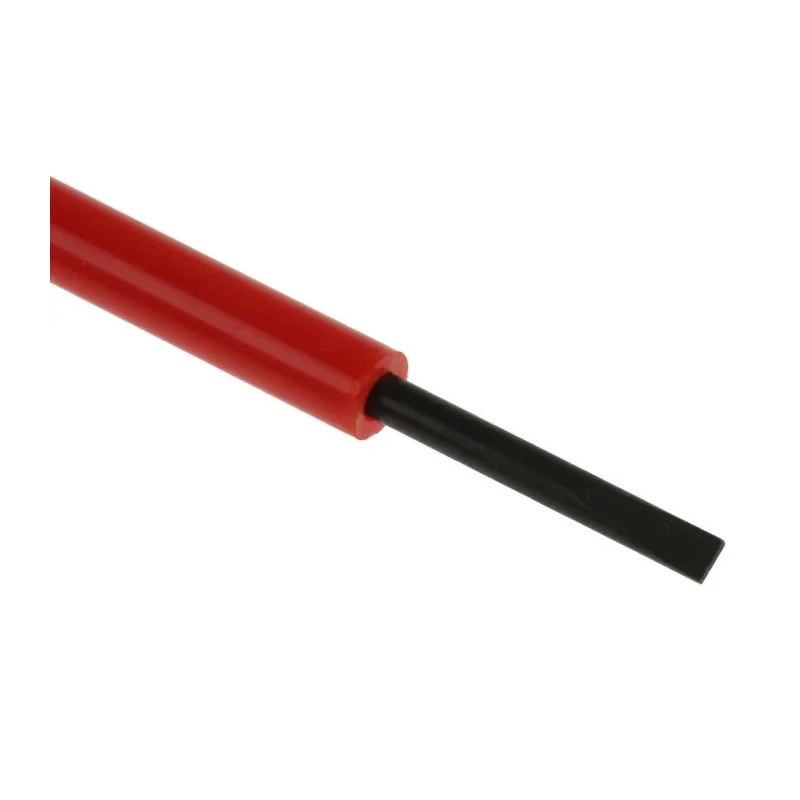 Facom Insulated Screwdriver 75 mm Blade VDE 1000V Approved, 170 mm Overall AT2X75VE
