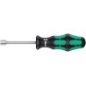 Wera Nut Driver with Hexagon Tip 7/18 in, 80 mm Stainless Steel Blade, 192 mm Overall Length 05029506001
