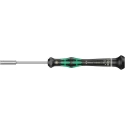 Wera Hexagon Nut Driver, 3/16 in Tip, 60 mm Blade, 157 mm Overall 05118135001