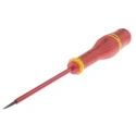 Facom Insulated Screwdriver 100 mm Blade VDE 1000V Approved, 202 mm Overall AT3X100VE