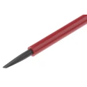 Facom Insulated Screwdriver 100 mm Blade VDE 1000V Approved, 202 mm Overall AT3X100VE