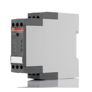 ABB Monitoring Relay, 1 Phase, DPDT, DIN Rail Mount, 24 V DC, 3.7A Contact Current, Model 1SVR730700R2200 CM-MSS.23S