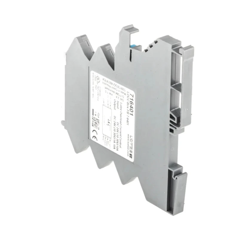 F Lutze Ltd Monitoring Relay DIN Rail Mount Current Sensitivity Overcurrent 1A to 10A 800 ms Time Delay Model 716401