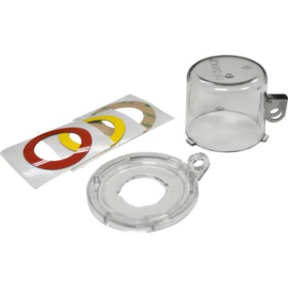 Brady Transparent 1-Lock Polycarbonate Push-button and Rotary Switch Lockout with 7 mm Shackle Diameter 139796