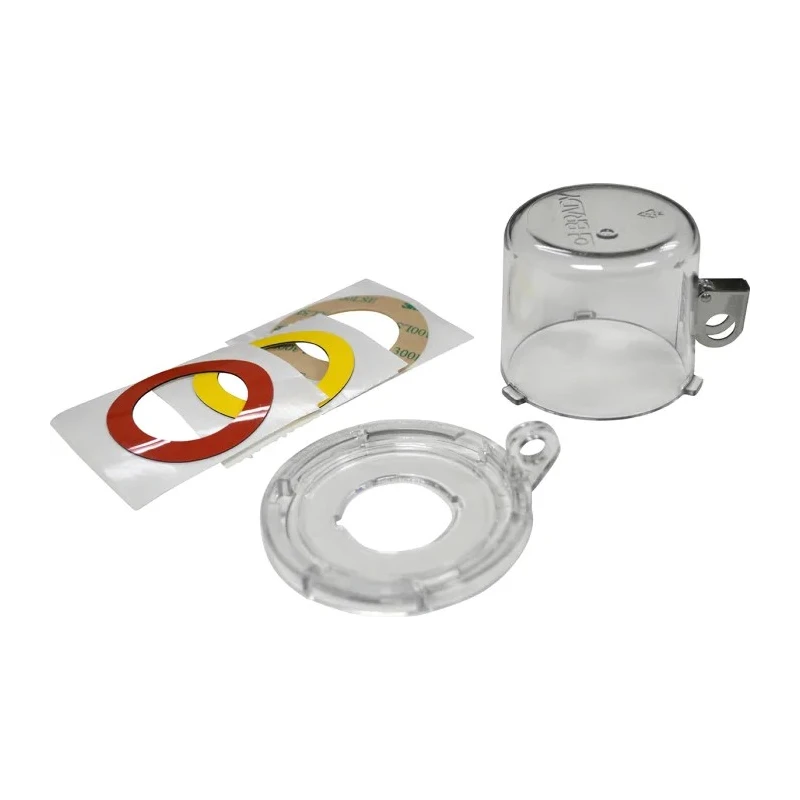 Brady Transparent 1-Lock Polycarbonate Push-button and Rotary Switch Lockout with 7 mm Shackle Diameter 139796