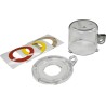 Brady Transparent 1-Lock Polycarbonate Push-button and Rotary Switch Lockout with 7 mm Shackle Diameter 139796