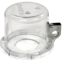 Brady Transparent 1-Lock Polycarbonate Push-button and Rotary Switch Lockout with 7 mm Shackle Diameter 139796