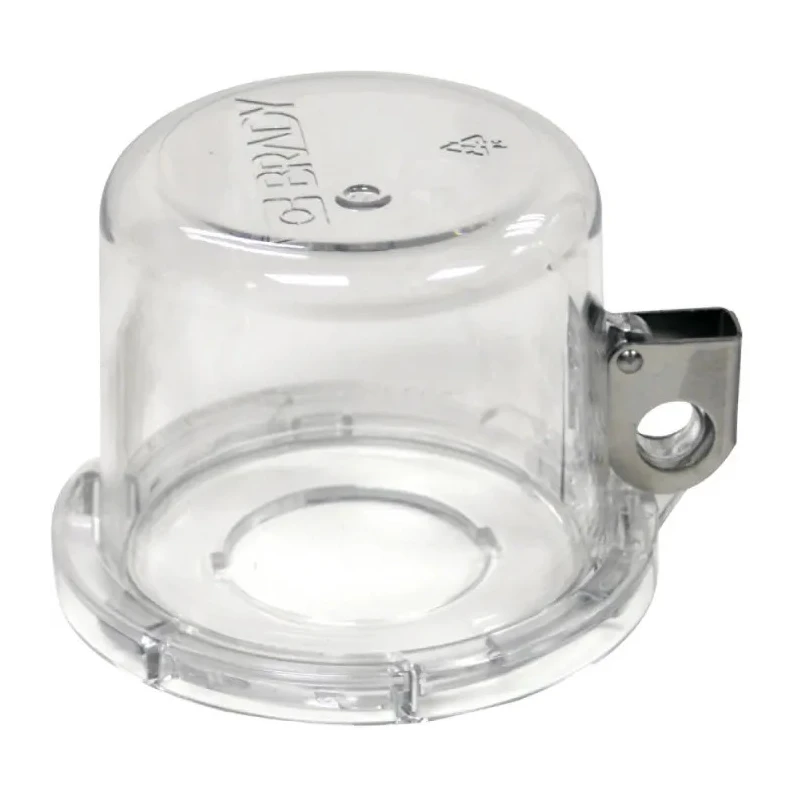 Brady Transparent 1-Lock Polycarbonate Push-button and Rotary Switch Lockout with 7 mm Shackle Diameter 139796