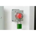 Brady Transparent 1-Lock Polycarbonate Push-button and Rotary Switch Lockout with 7 mm Shackle Diameter 139796