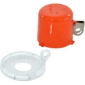 Brady Red 1-Lock Lockout Polycarbonate Push-button & Rotary Switch Lockouts, 7 mm 130820