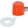 Brady Red 1-Lock Lockout Polycarbonate Push-button & Rotary Switch Lockouts, 7 mm 130820