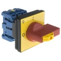 RS PRO 3-Pole Panel Mount Isolator Switch IP65 Rated 25A, 7.5 kW KG20.T203/GBA022.E