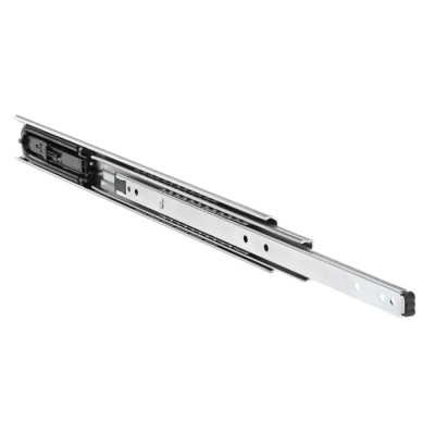 Accuride Heavy Duty Rack Rail Telescopic Slide Steel 19.1mm Depth 100kg Max Load DZ5321-0060EC