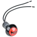 Otto P3 Series Push Button Switch Momentary Panel SPDT Red LED IP64 IP68S 115V AC P3-D000048W
