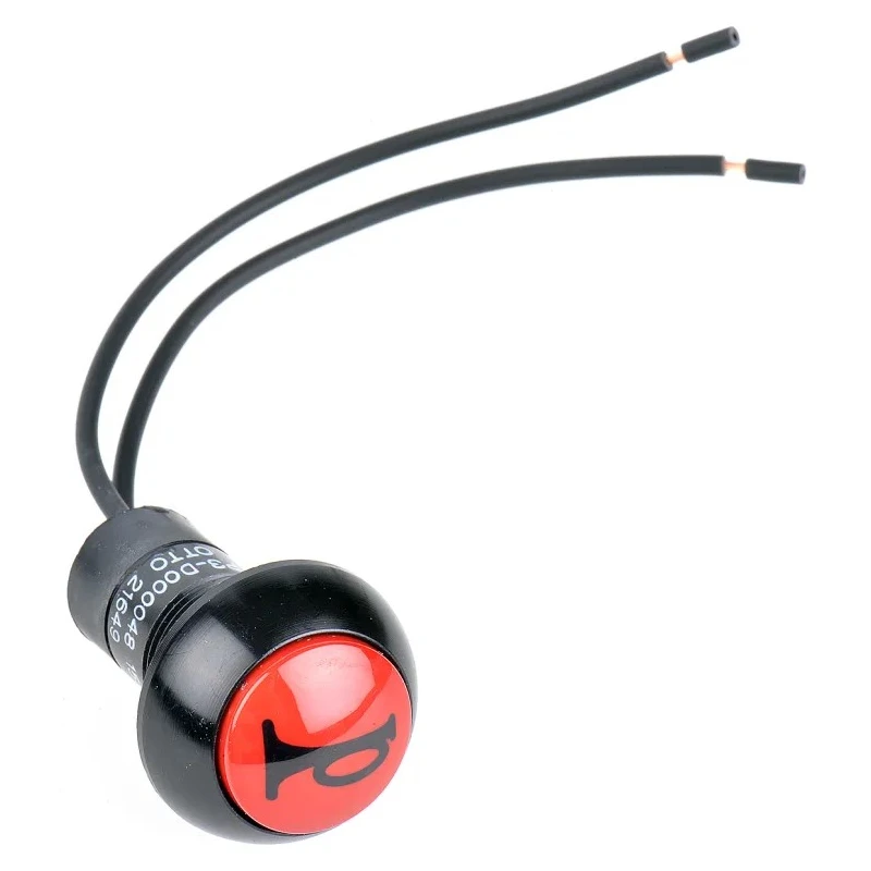 Otto P3 Series Push Button Switch Momentary Panel SPDT Red LED IP64 IP68S 115V AC P3-D000048W