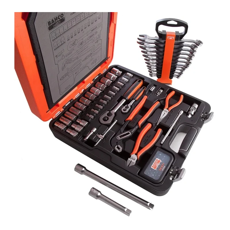 Bahco 81 Piece Electro-Mechanical Tool Kit with Box S81MIX