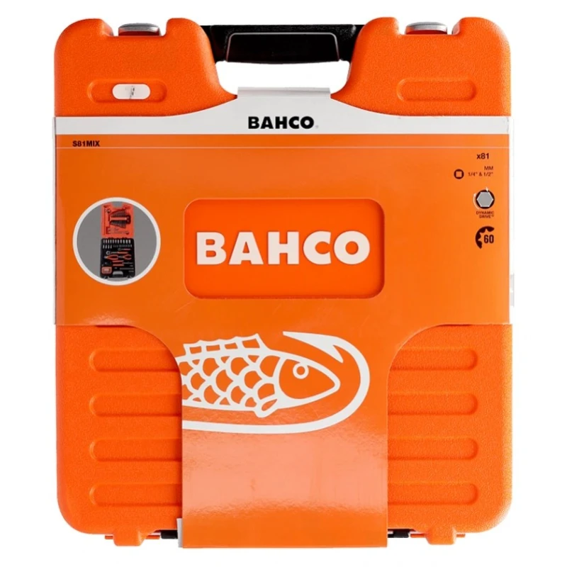 Bahco 81 Piece Electro-Mechanical Tool Kit with Box S81MIX