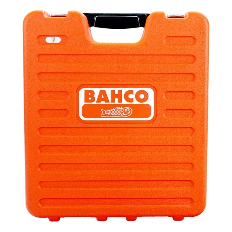 Bahco 103-Piece Hexagon and Plug Socket Set 1/2 in, 1/4 in Drive Size Alloy Steel Matt Finish S103
