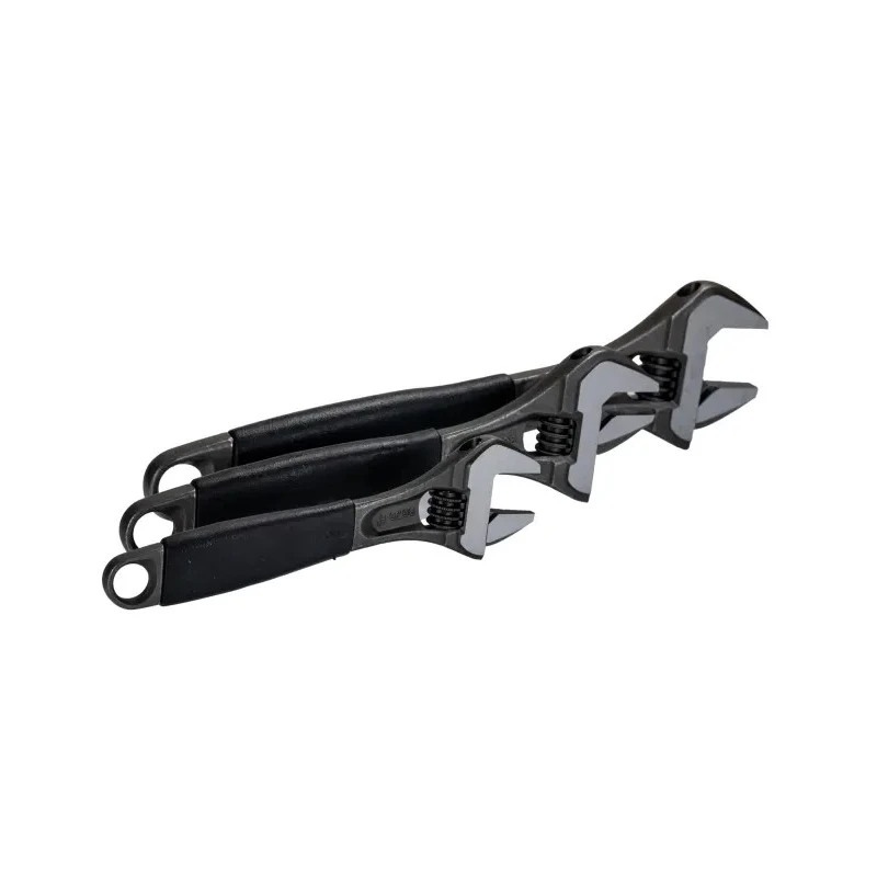 Bahco 30 mm Jaw Capacity Adjustable Spanner, 158mm Overall Length, Plastic Handle Adjust 3-90
