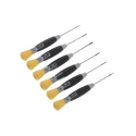 Bahco Slotted Precision Screwdriver Set 6-Piece 1 mm to 2.5 mm Tips 706-3