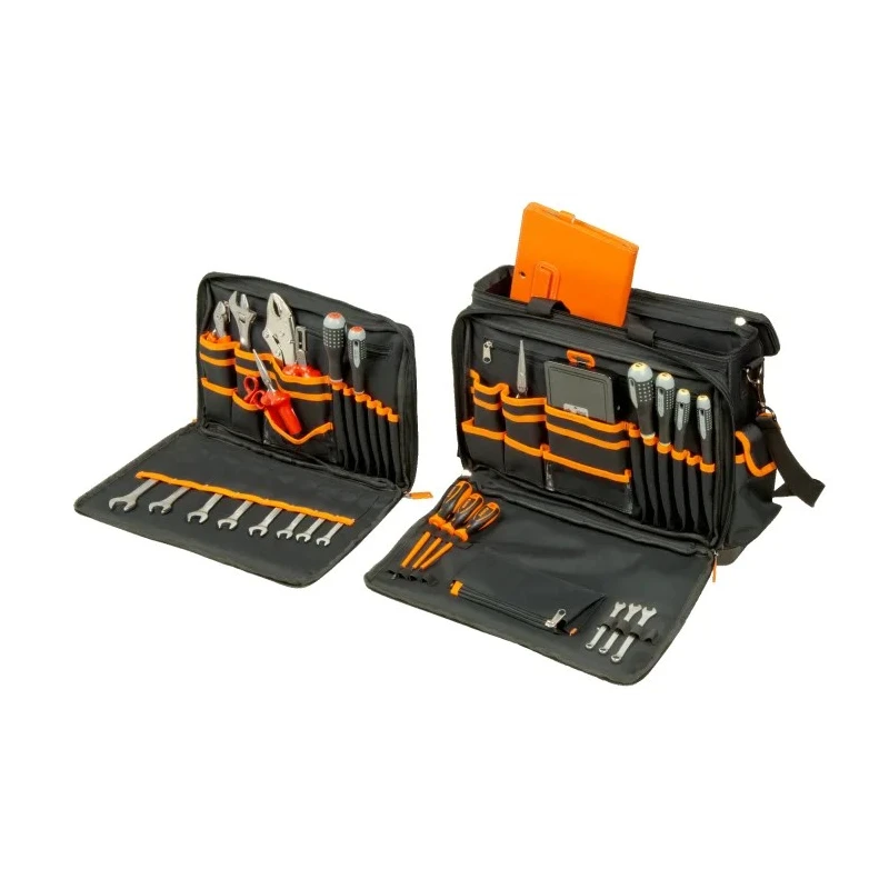 Bahco Polyester Hard Bottom Tool Bag with Shoulder Strap 430 mm x 150 mm x 350 mm 4750FB4-18