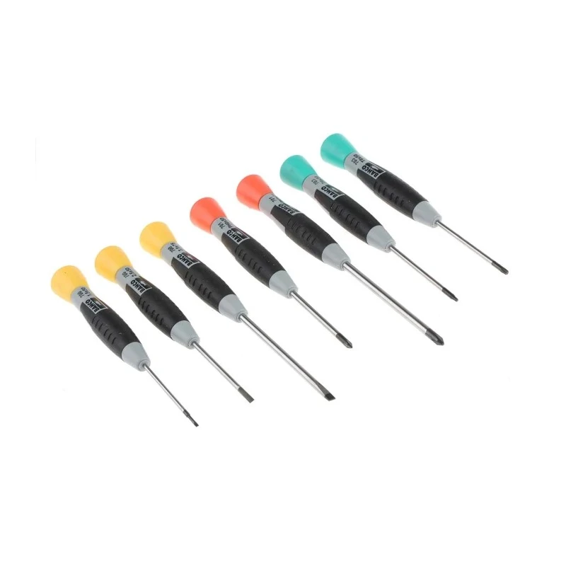 Bahco Phillips, Slotted, Torx Precision Screwdriver Set 7-Piece 706-4