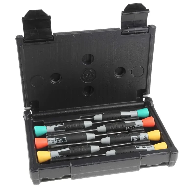Bahco Phillips, Slotted, Torx Precision Screwdriver Set 7-Piece 706-4
