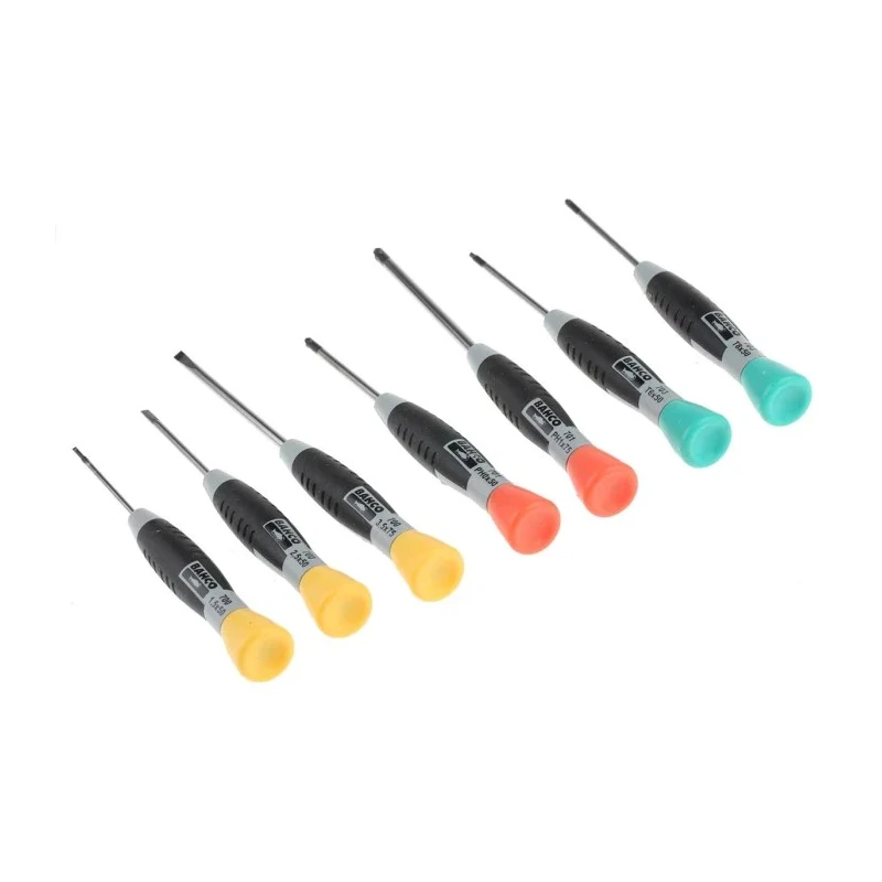 Bahco Phillips, Slotted, Torx Precision Screwdriver Set 7-Piece 706-4