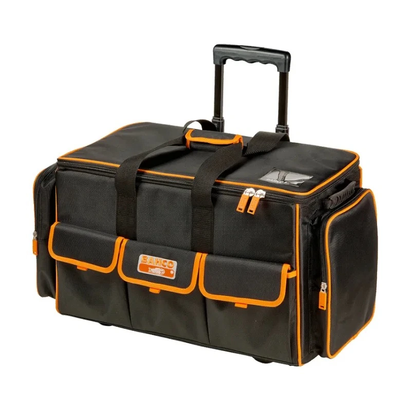 Bahco Polyester Wheeled Tool Bag with Shoulder Strap 400 mm x 660 mm x 300 mm 4750FB2W-24A