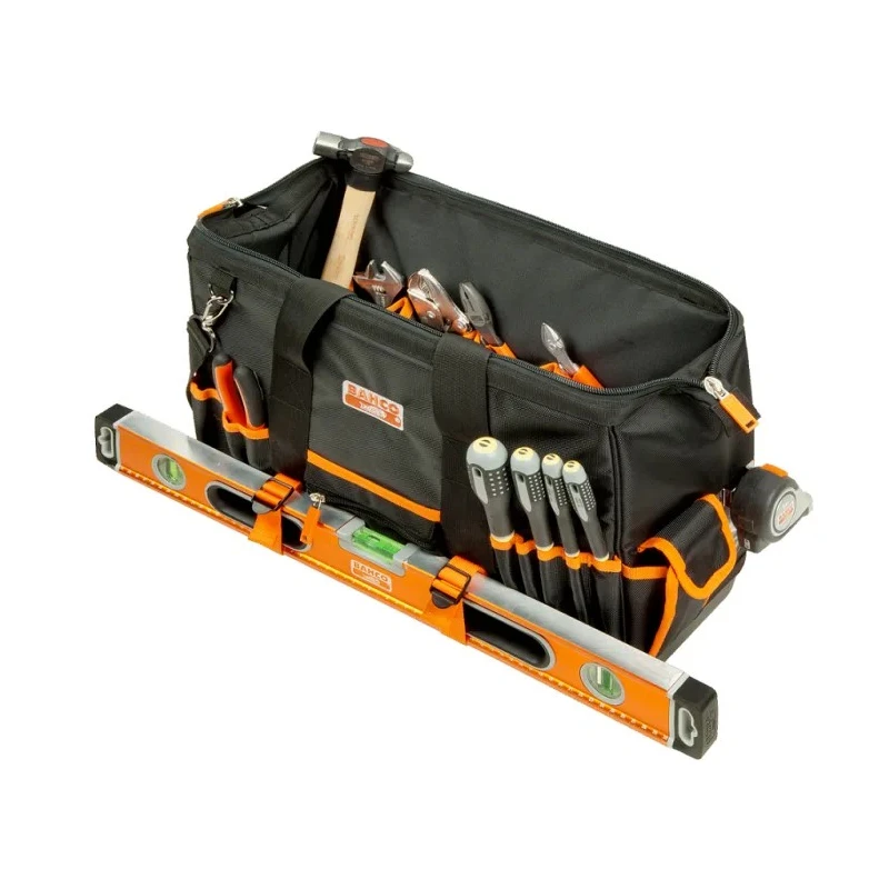 Bahco Polyester Hard Bottom Tool Bag with Shoulder Strap 470 mm x 230 mm x 370 mm 4750FB2-19A