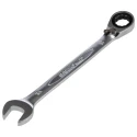Bahco Ratchet Spanner 16 mm Alloy Steel Chrome Finish 208mm Overall 1RM-16
