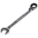 Bahco Ratchet Spanner 16 mm Alloy Steel Chrome Finish 208mm Overall 1RM-16