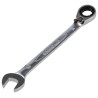 Bahco Ratchet Spanner 15 mm Metric Size Alloy Steel Chrome Finish 200mm Overall Length 1RM-15