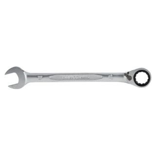 Bahco Ratchet Spanner 17 mm Double Ended Chrome Finish Alloy Steel 226mm Overall Length 1RM-17