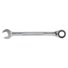 Bahco Ratchet Spanner 17 mm Double Ended Chrome Finish Alloy Steel 226mm Overall Length 1RM-17