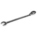 Bahco Ratchet Spanner 24 mm, 323mm Overall Length, Chrome Finish Alloy Steel 1RM-24