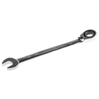 Bahco Ratchet Spanner 24 mm, 323mm Overall Length, Chrome Finish Alloy Steel 1RM-24