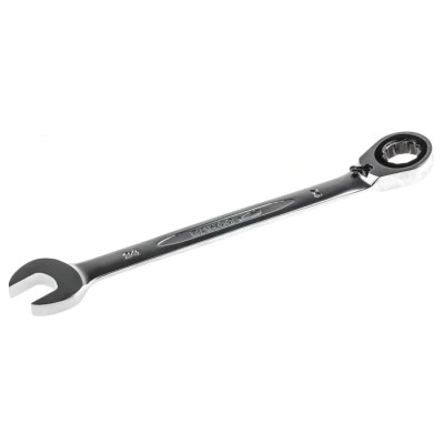 Bahco Ratchet Spanner 24 mm, 323mm Overall Length, Chrome Finish Alloy Steel 1RM-24