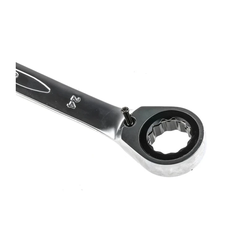 Bahco Ratchet Spanner 24 mm, 323mm Overall Length, Chrome Finish Alloy Steel 1RM-24