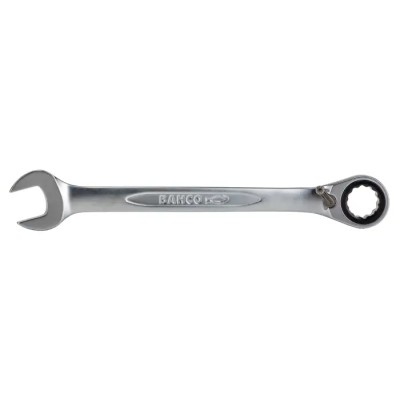 Bahco Ratchet Spanner Imperial Size 5/16 in, 140mm Overall Length, Alloy Steel, Chrome Finish 1RZ-5/16