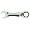 Bahco Ratchet Spanner 13 mm, Overall Length 108mm, Alloy Steel Chrome Finish 10RM-13