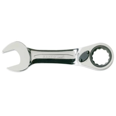 Bahco Ratchet Spanner 14 mm, 115 mm Overall Length Alloy Steel Chrome Finish 10RM-14