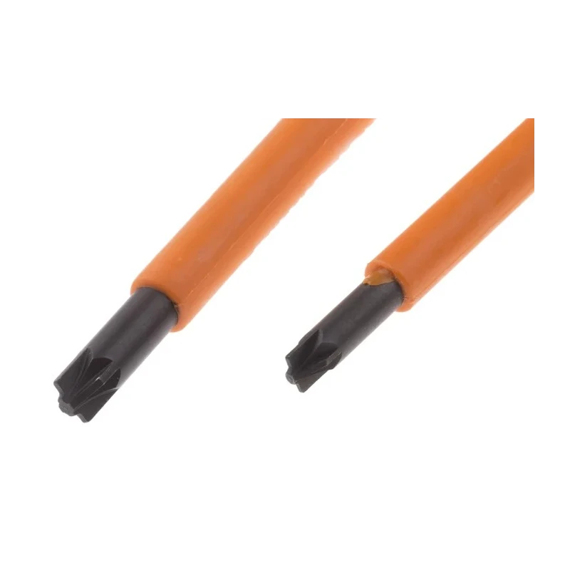 Bahco Insulated Pozidriv and Slotted Screwdriver Set, 2-Piece, Rated 1000V, PZ1 PZ2 BE-9890S